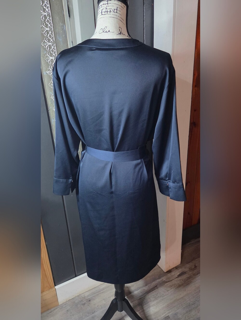 🔅H&M Navy Shirt Dress - Picture 3 of 8